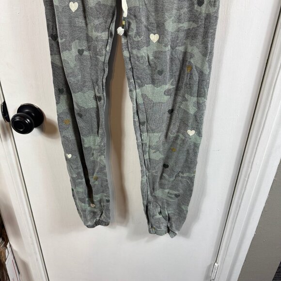 Global Love Camo Heart Jogger Pants – Soft Rayon Lounge Sweatpants, Size Small - Picture 4 of 9